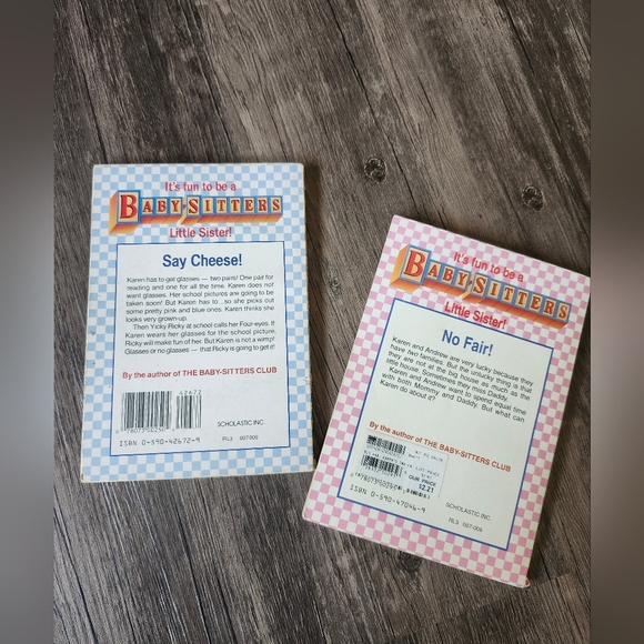 Vintage Scholastic Baby-Sitters Little Sister Book Bundle - Picture 2 of 3